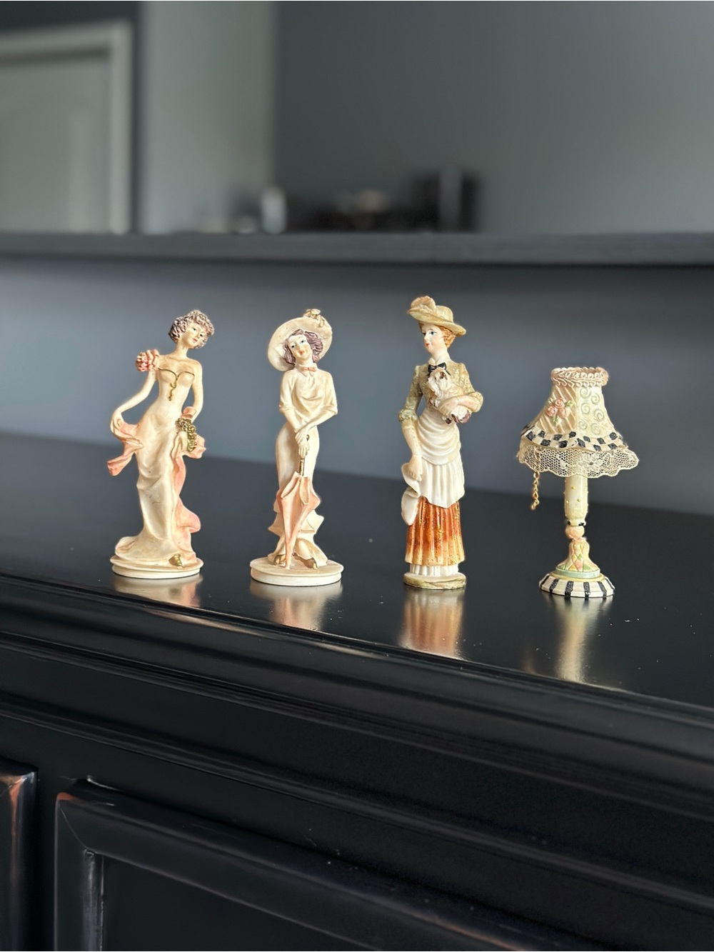 Set of Vintage Marlo Collection Polyresin Figurines